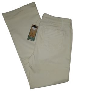 Prana Women's White Jada Jean Organic Size 12 W4JARG115